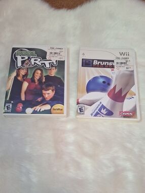 Wii Pro Bowling Game And Wii Pool Party Game